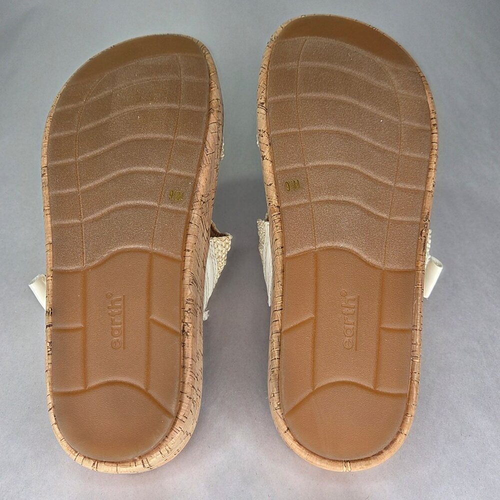 NWT Earth Origins Women's Subtle 2 Sandal in Ivory/Natural - Picture 5 of 7